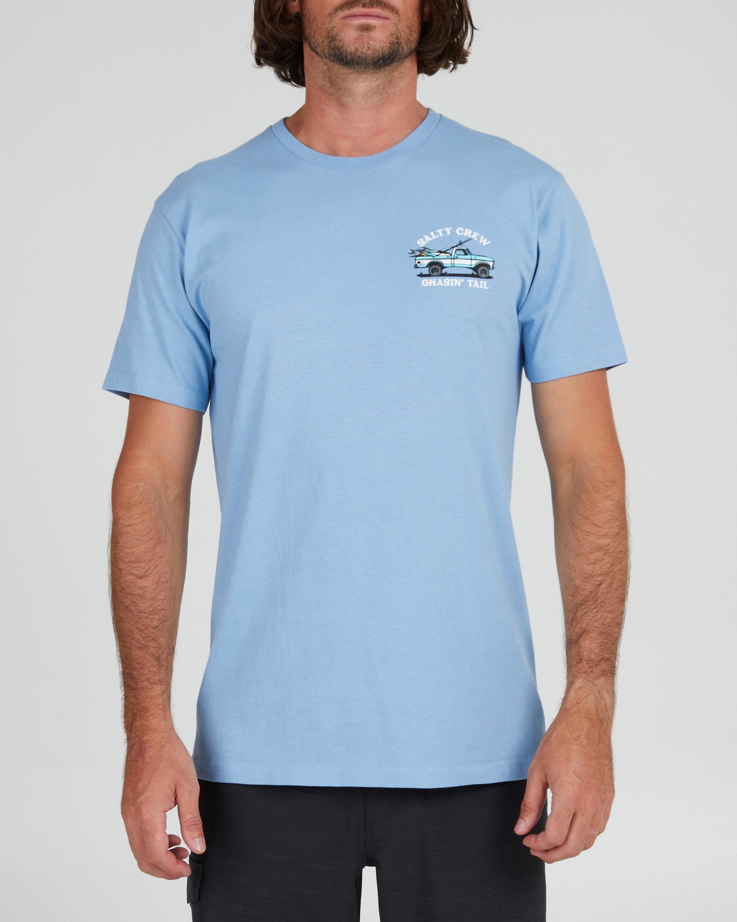 OFF ROAD PREMIUM S/S TEE - Marine Blue