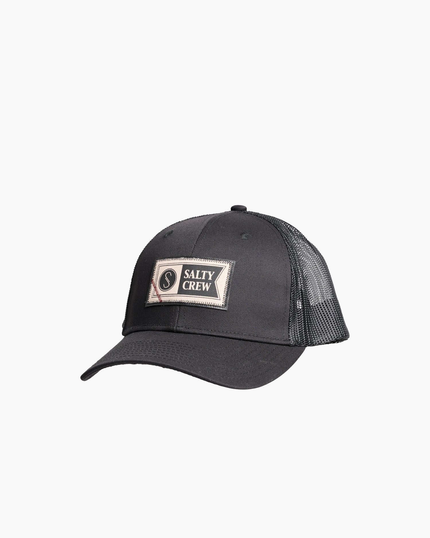 Topstitch Retro Trucker Black