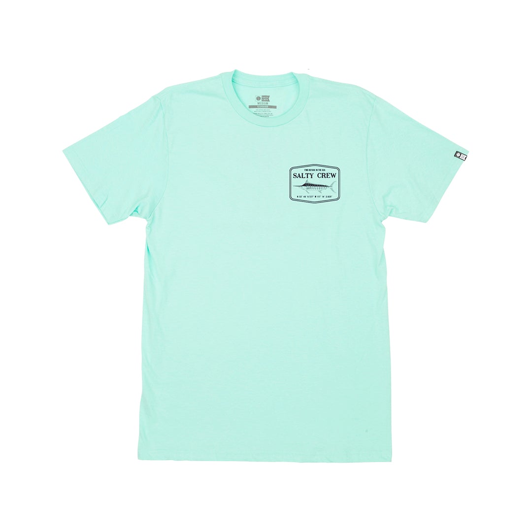 Stealth S/S Tee - Sea Foam – Salty Crew Australia