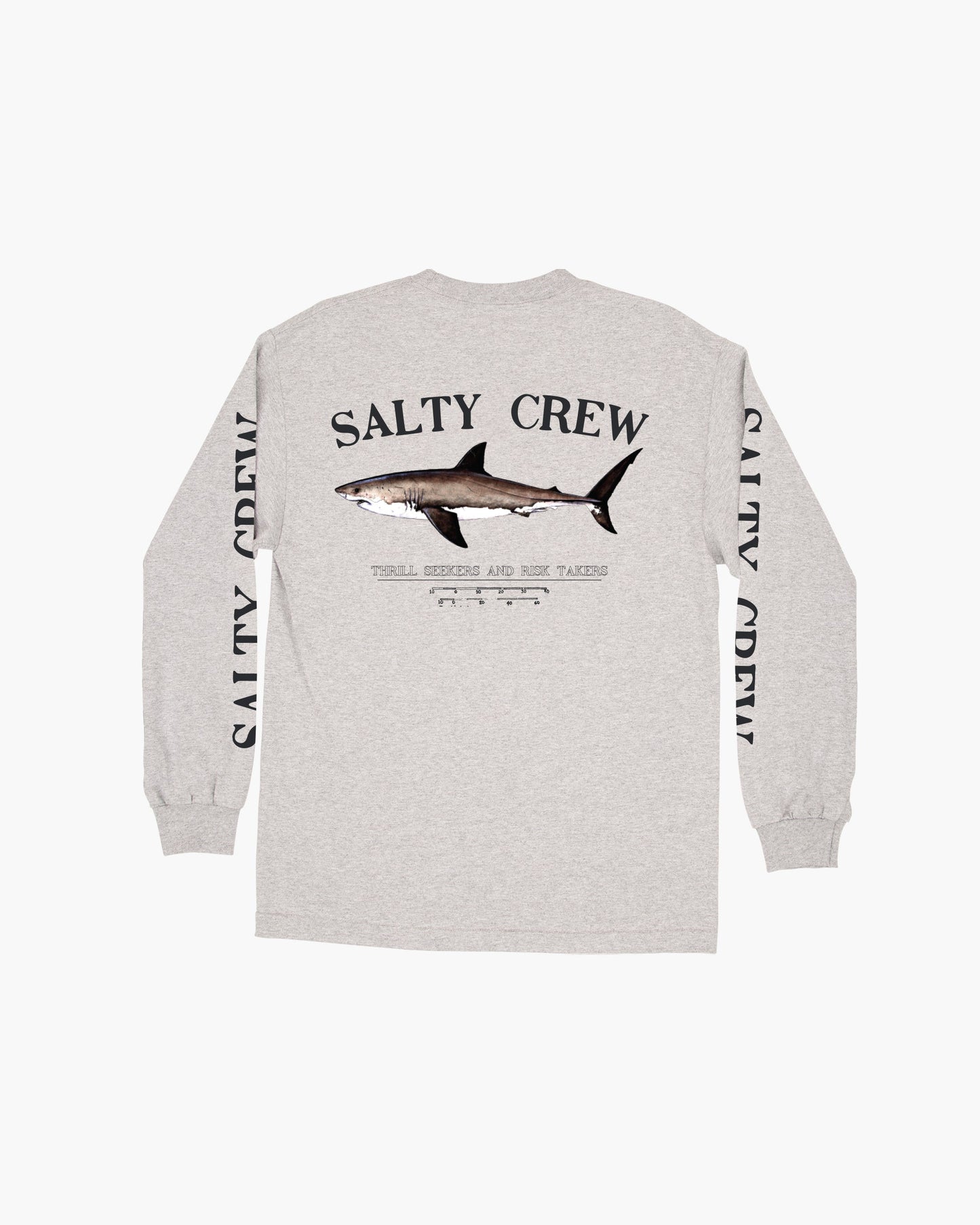 Bruce L/S Tee - Athletic Heather