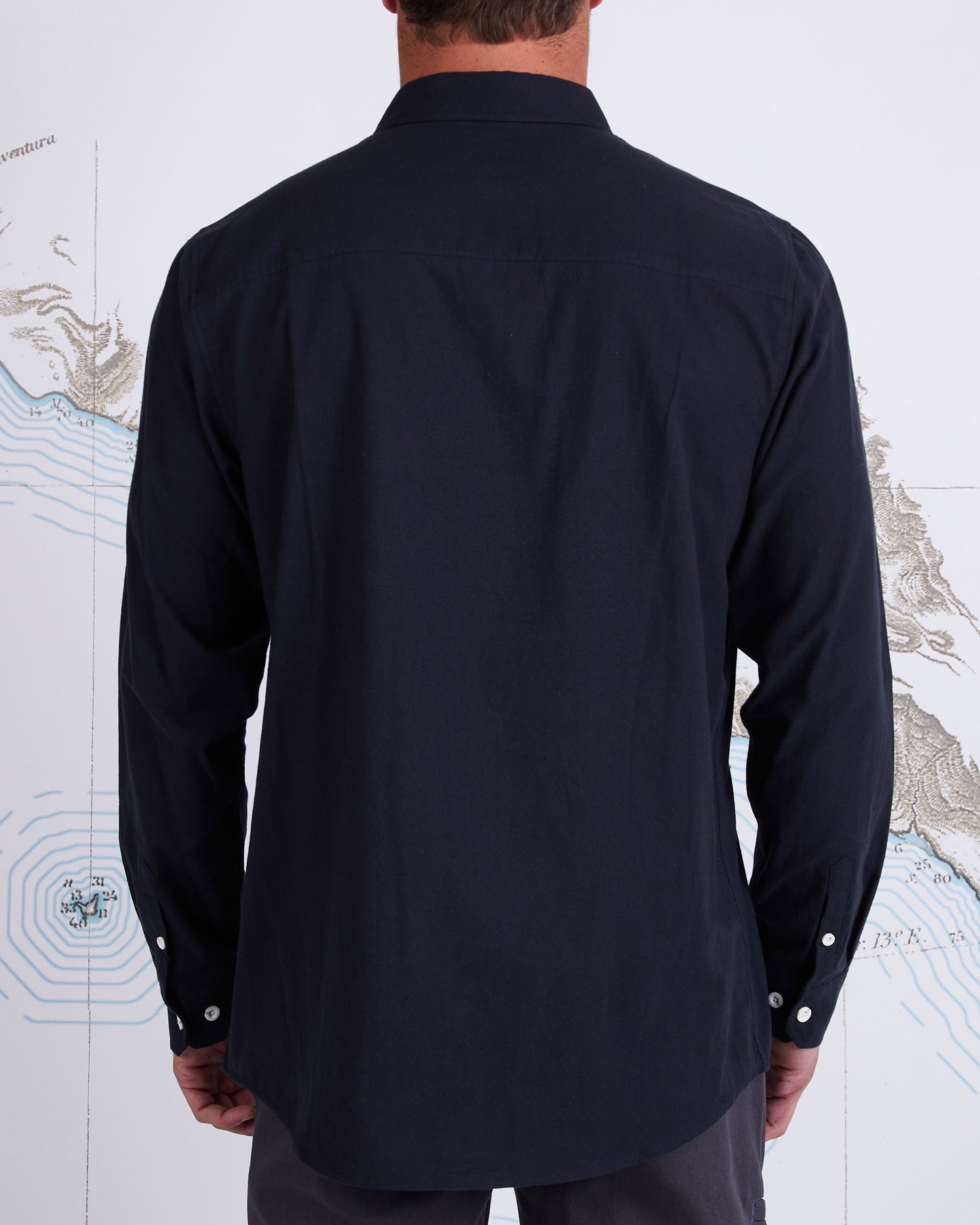 CORTES L/S WOVEN - Black