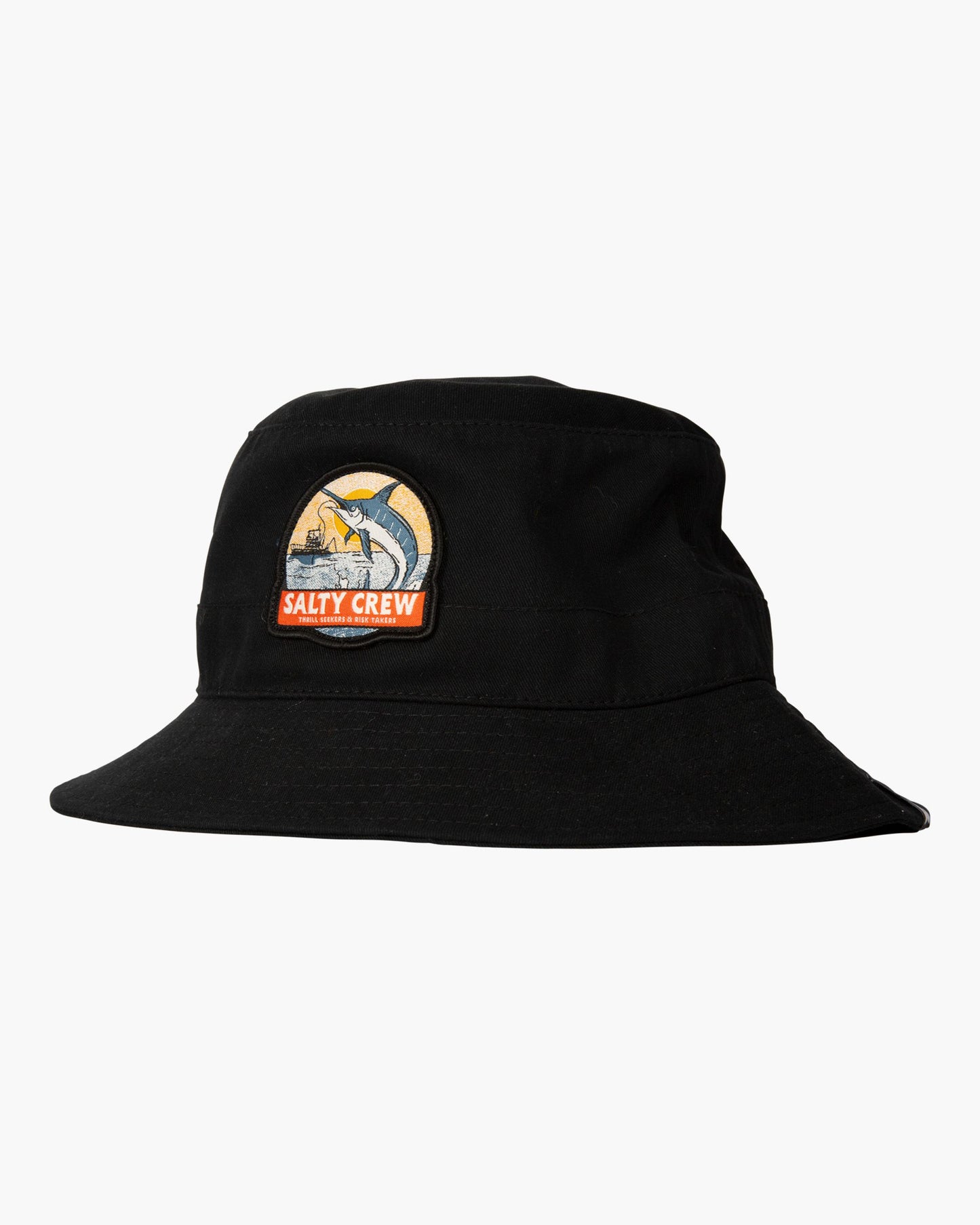 DEEP DROP BUCKET HAT - Black