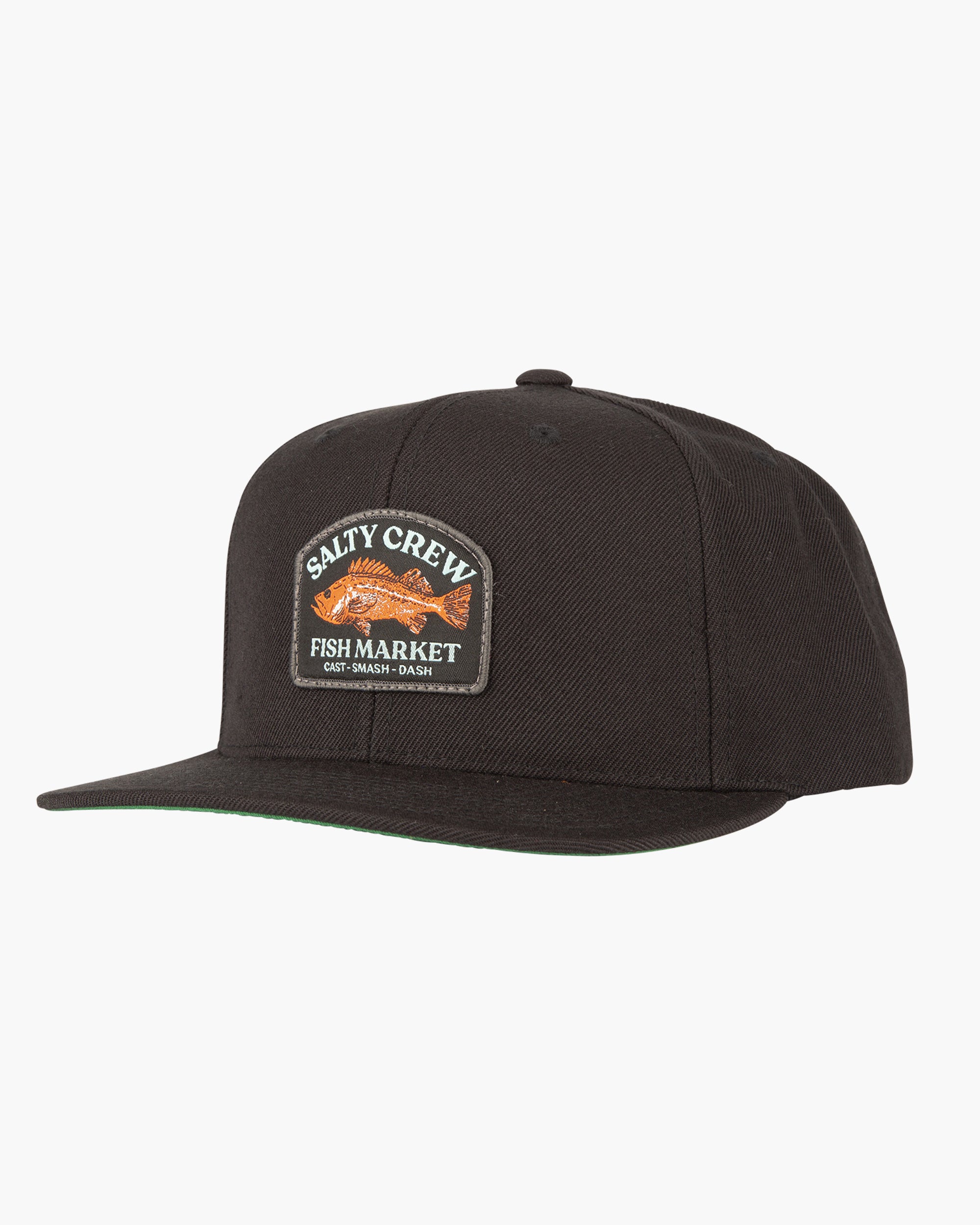 RED ROCK 6 PANEL - BLACK | Salty Crew AU